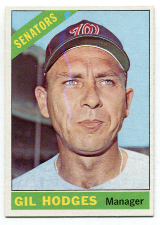 Gil Hodges 1966 Topps Card #386