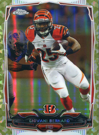 Giovani Bernard Unsigned 2014 Topps Chrome Rookie Card