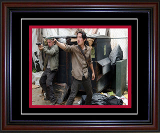 Steve Yuen Unsigned Framed Glenn Rhee Walking Dead 8x10 Photo