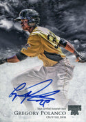 Gregory Polanco Autographed 2013 Bowman Inception Card Front