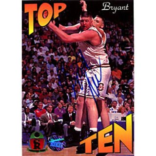 Bryant Reeves Autographed / Signed 1995 Signautre Rookies Basketball Card