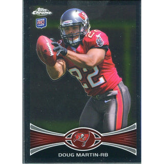 Doug Martin Unsigned 2012 Topps Chrome Rookie Card