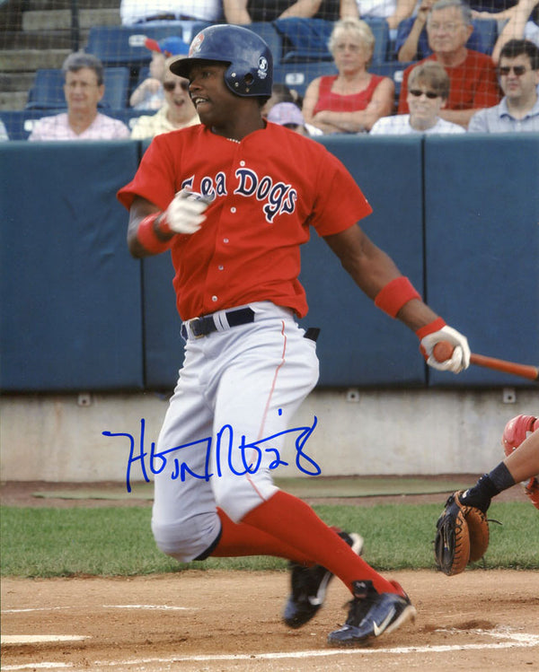 Hanley Ramirez Autographed Portland Seadog 8x10 Photo