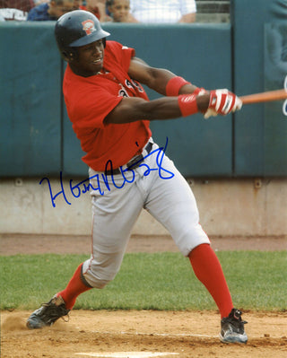 Hanley Ramirez Autographed Portland Seadog Hitting 8x10 Photo