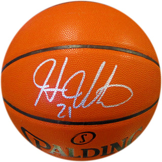 Hassan Whiteside Autographed Hybrid Basketball