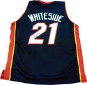 Hassan Whiteside Autographed Miami Heat Black Jersey Back