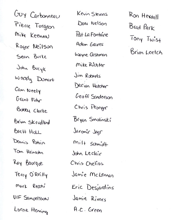 Boston Garden Multi Autographed 12x19 Photo