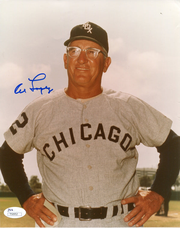Al Lopez Autographed  8x10 Photo (JSA)