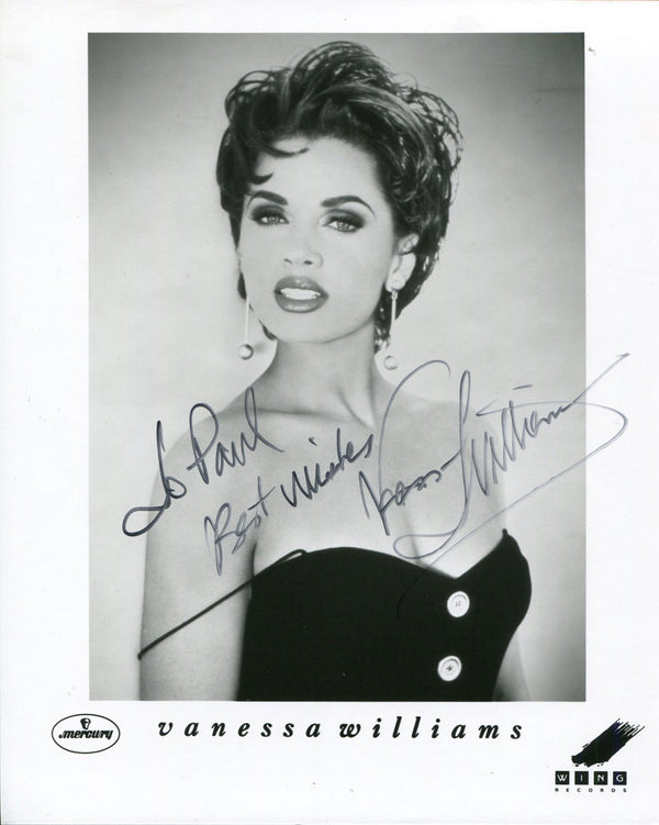 Vanessa Williams Autographed 8x10 Photo