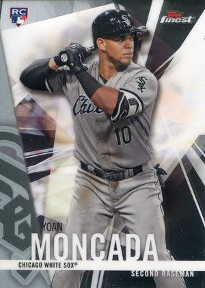 Yoan Moncada 2017 Topps Finest Rookie Card
