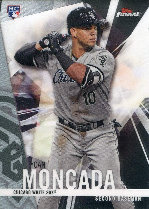 Yoan Moncada 2017 Topps Finest Rookie Card