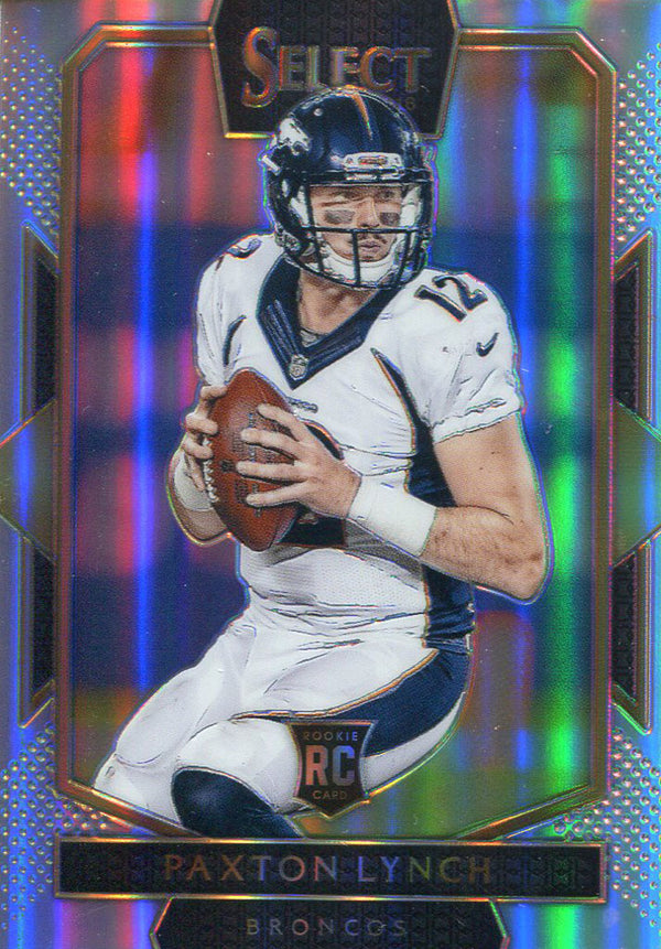 Paxton Lynch 2016 Panini Select Rookie Card