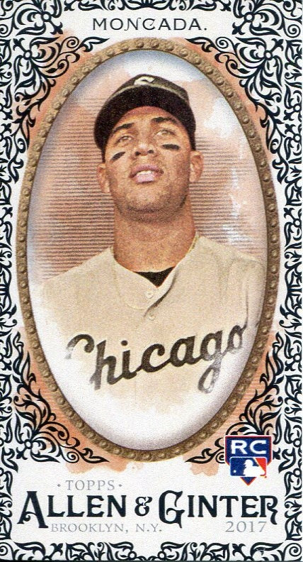 Yoan Moncada 2017 Topps Allen & Ginter Rookie Card