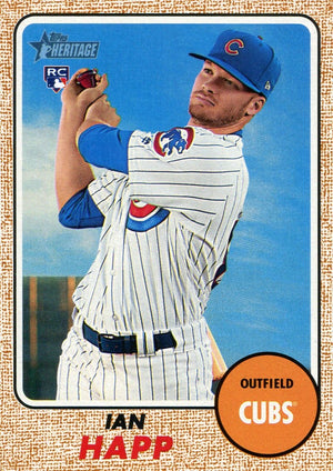 Ian Happ 2017 Topps Heritage Rookie Card