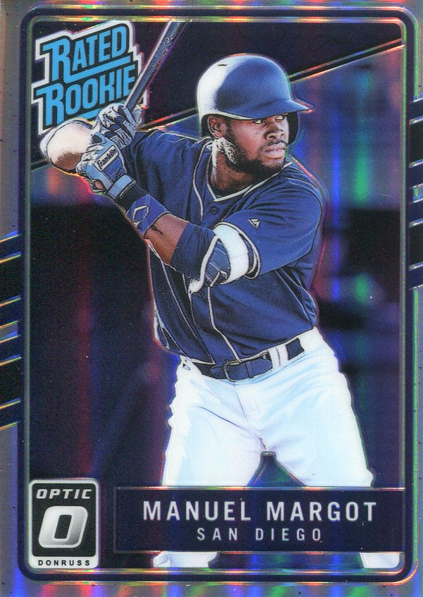 Manny Margot 2017 Donruss Optic Rated Rookie Card