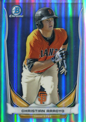 Christian Arroyo 2014 Bowman Chrome Rookie Card
