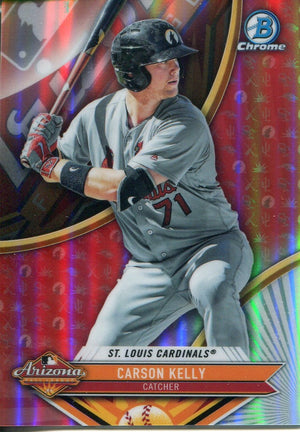Carson Kelly 2017 Bowman Chrome AFL Rookie Card