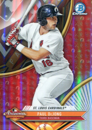 Paul DeJong 2017 Bowman Chrome AFL Rookie Card
