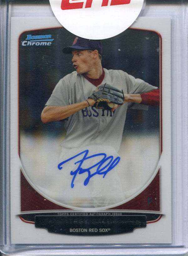 Trey Ball Autographed 2013 Bowman Chrome Card