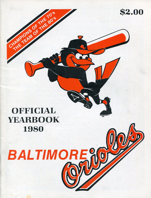 Baltimore Orioles 1980 Official Yearbook