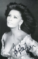 Sophia Loren Autographed 4x6 Photo (JSA)