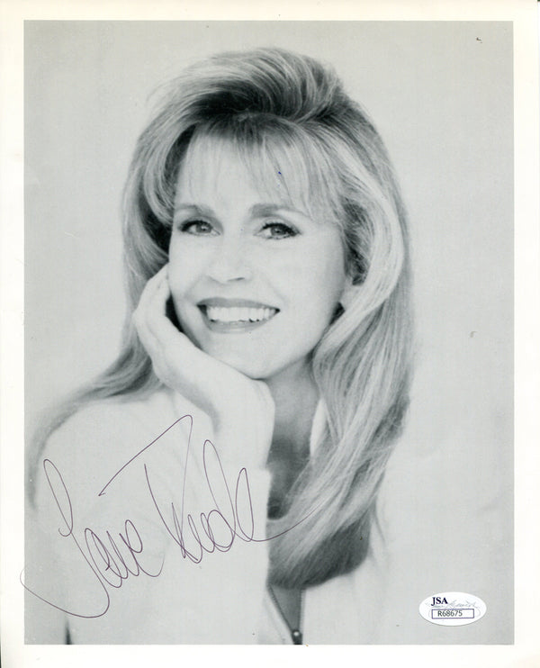 Jane Fonda Autographed 8x10 Photo (JSA)