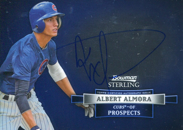 Albert Almora 2012 Autographed Bowman Sterling Baseball Card