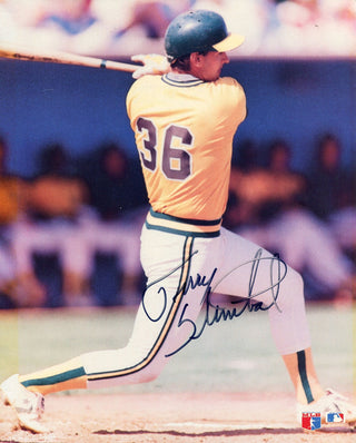 Terry Steinbach Autographed Oakland A's 8x10 Photo