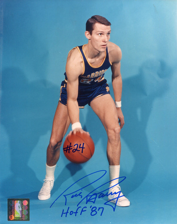 Rick Barry Autographed 8x10 Basketball Photo