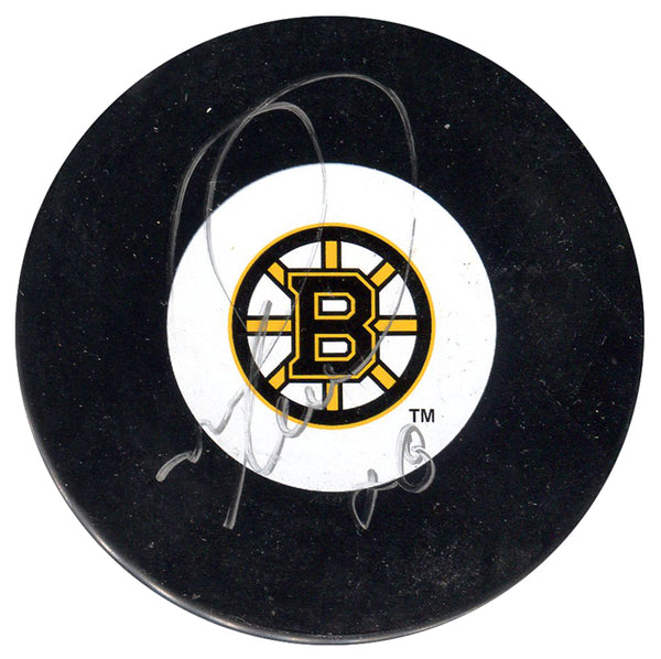 Mark Recchi Autographed Boston Bruins Puck