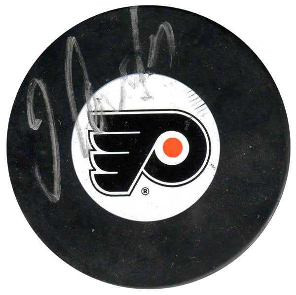Jeff Carter Autographed Philadelphia Flyers Puck