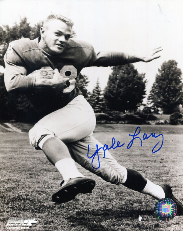 Yale Lary Autographed 8x10 Photo