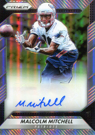 Malcolm Mitchell Autographed 2016 Panini Prizm Football Card