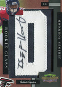 Jerious Norwood Autographed 2006 Donruss Threads Card