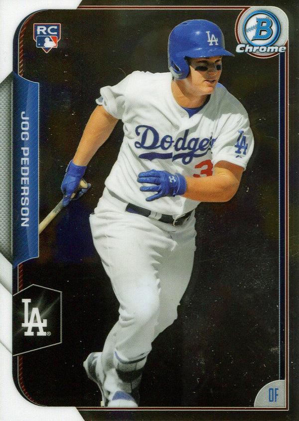 Joc Pederson 2015 Topps Bowman Chrome Rookie Card