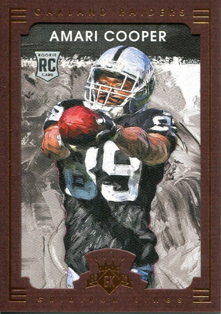 Amari Cooper 2015 Panini Gridiron Kings Rookie Card