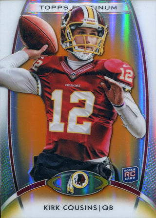 Kirk Cousins 2012 Topps Platinum Rookie Card 