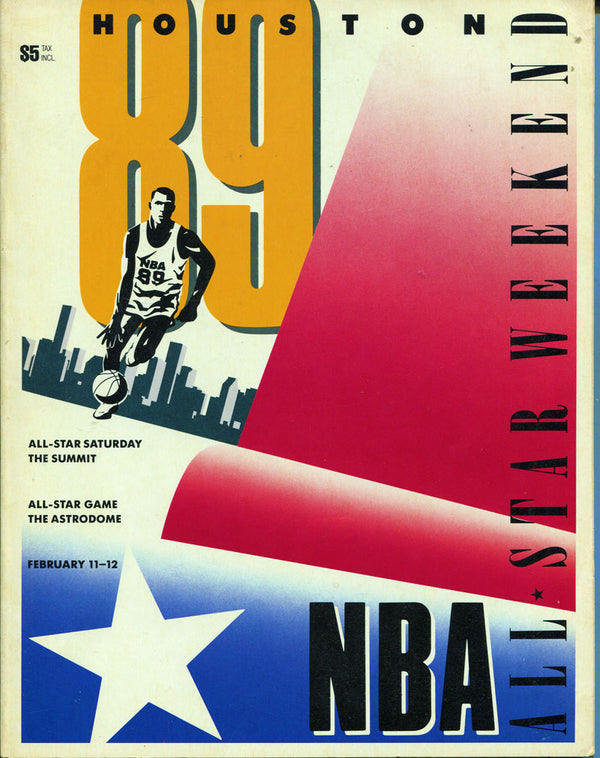 1989 NBA All-Star Weekend Magazine