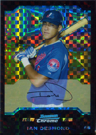Ian Desmond Unsigned 2004 Topps Card
