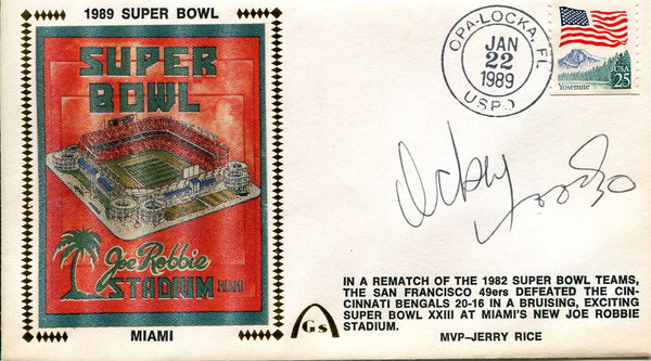 Ickey Woods Autographed Gateway First Day Cover