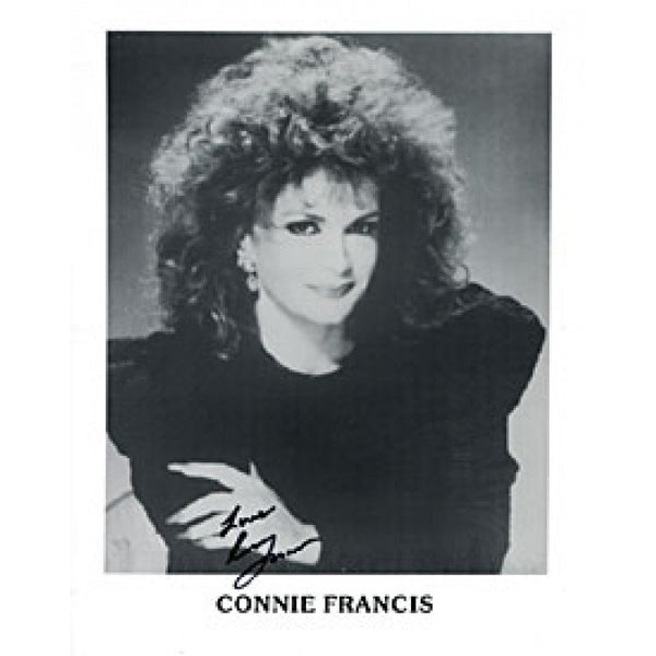 Connie Francis Autographed / Signed Celebrity 8x10 Photo