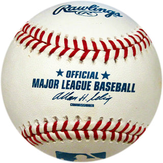 Ike Davis Autographed Baseball