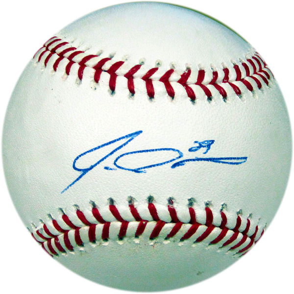 Ike Davis Autographed Baseball