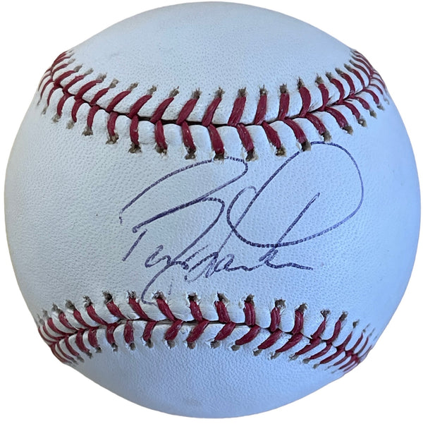 Barry Larkin Autographed Official Major League Baseball (JSA)