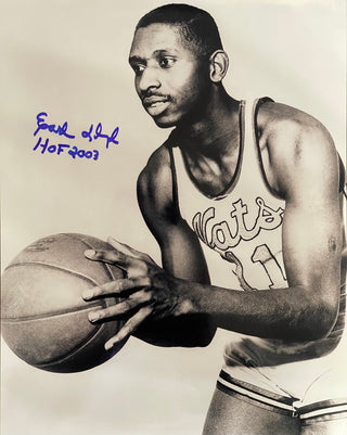 Earl Lloyd Autographed 8x10 Basketball Photo
