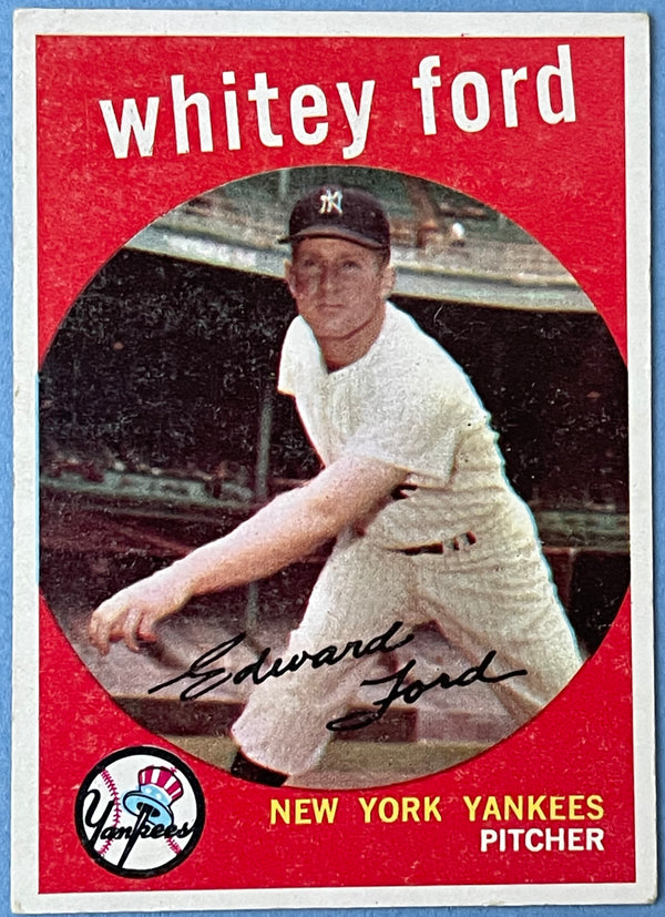 Whitey Ford 1959 Topps baseball Card #430