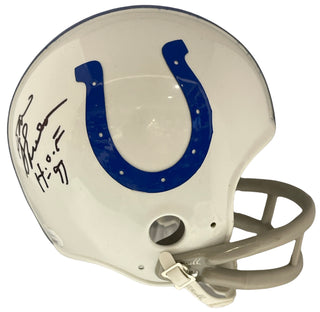 Don Shula Autographed Baltimore Colts Mini Helmet (JSA)