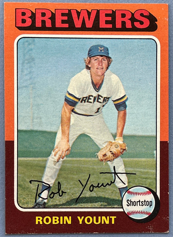 Robin Yount 1975 Topps Rookie baseball Card #223