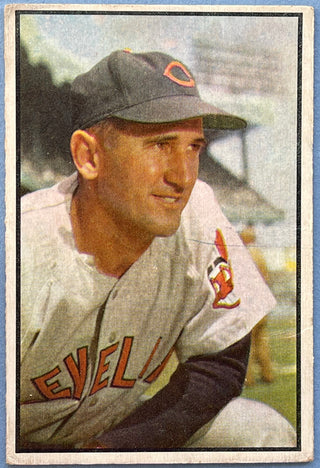 Al Lopez 1953 Bowman Color Baseball Card #143
