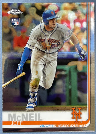 Jeff McNeil 2019 Topps Chrome Rookie Card #152